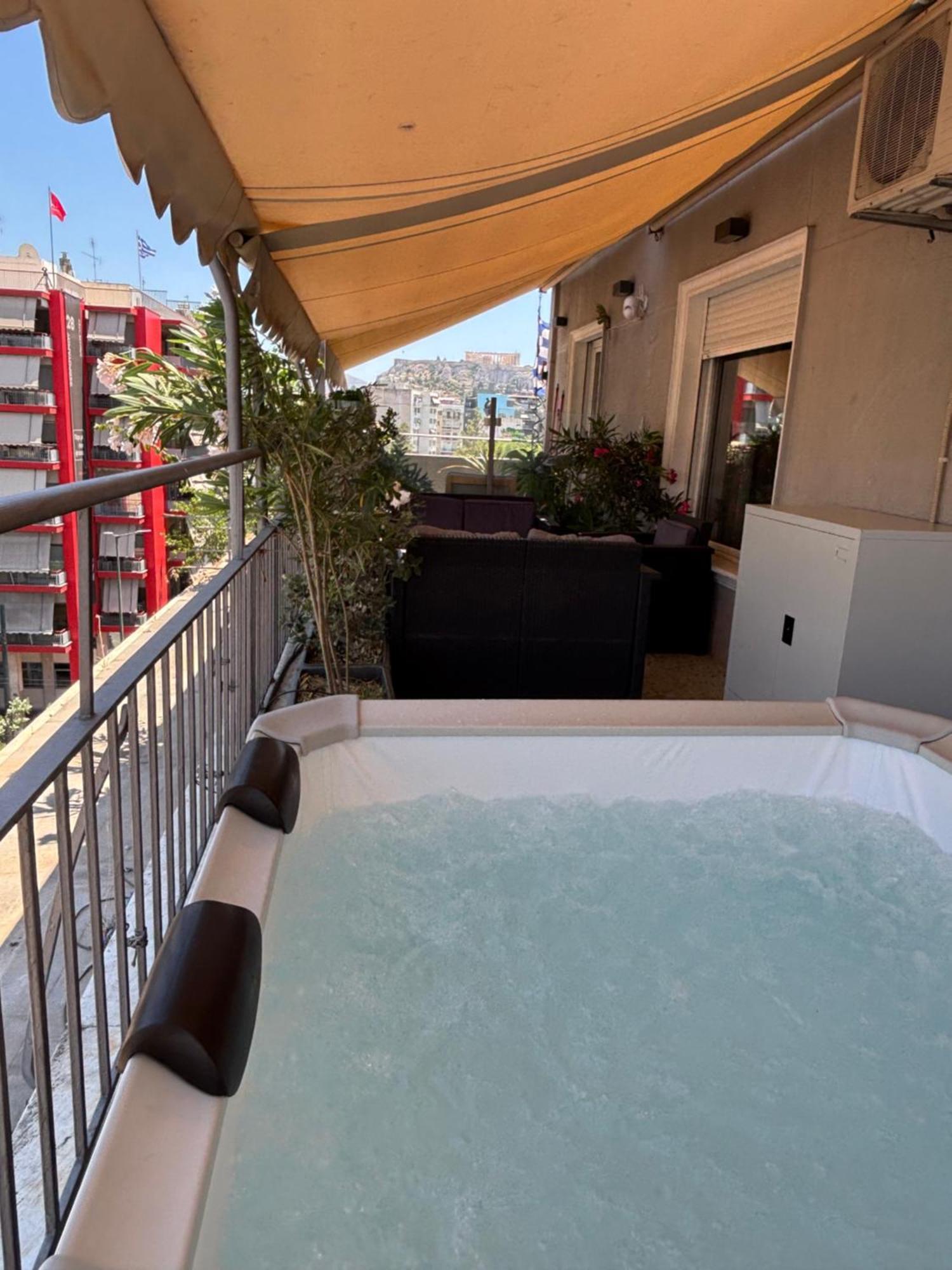 Jacuzzi Patio & Acropolis View 2-bd Retreat Apartamento