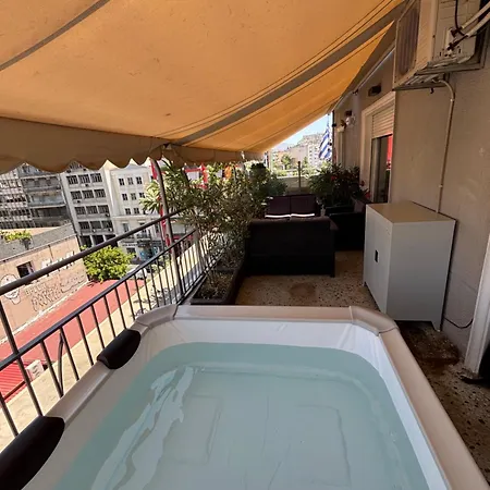 Jacuzzi Patio & Acropolis View 2-Bd Retreat Apartment Athens Exterior photo